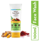 Mamaearth Ubtan Natural Face Wash for Dry Skin with Turmeric & Saffron