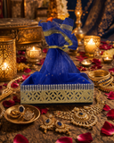 Gift Basket (Royal Blue & Gold)