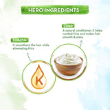 Mamaearth Curd Smoothening Shampoo with Curd & Keratin for Smooth & Shiny Hair