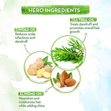 Mamaearth Tea Tree Conditioner with Tea Tree and Ginger Oil for Dandruff Free Hair