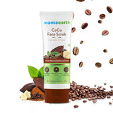 Mamaearth CoCo Face Scrub with Coffee and Cocoa for Rich Exfoliation