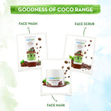 Mamaearth CoCo Face Scrub with Coffee and Cocoa for Rich Exfoliation