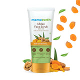 Mamaearth Ubtan Face Scrub with Turmeric & Walnut for Tan Removal