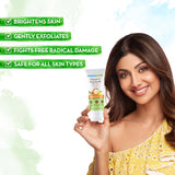 Mamaearth Vitamin C Face Scrub for Glowing Skin, With Vitamin C and Walnut For Skin Illumination