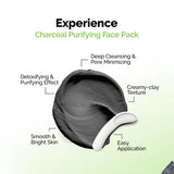 Mamaearth Charcoal Purifying Face Pack with Activated Charcoal & Glycolic Acid for Skin Detoxification