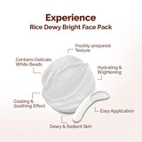 Mamaearth Rice Dewy Bright Face Pack with Rice Water & Niacinamide