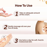 Mamaearth Rice Dewy Bright Light Moisturizing Cream with Rice Water & Niacinamide