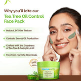 Mamaearth Tea Tree Oil Control Face Pack with Tea Tree & Salicylic Acid