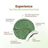 Mamaearth Tea Tree Oil Control Face Pack with Tea Tree & Salicylic Acid