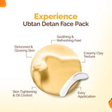 Mamaearth Ubtan Detan Face Pack with Turmeric & Saffron