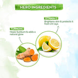 Mamaearth Vitamin C Daily Glow Sunscreen with Vitamin C & Turmeric for Sun Protection & Glow