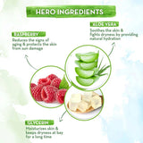 Mamaearth HydraGel Indian Sunscreen with Aloe Vera & Raspberry