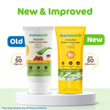 Mamaearth HydraGel Indian Sunscreen with Aloe Vera & Raspberry