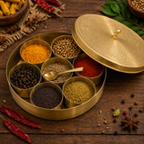 Brass Masala Dabba