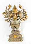 Lord Ganesha Murti with 14 Arms
