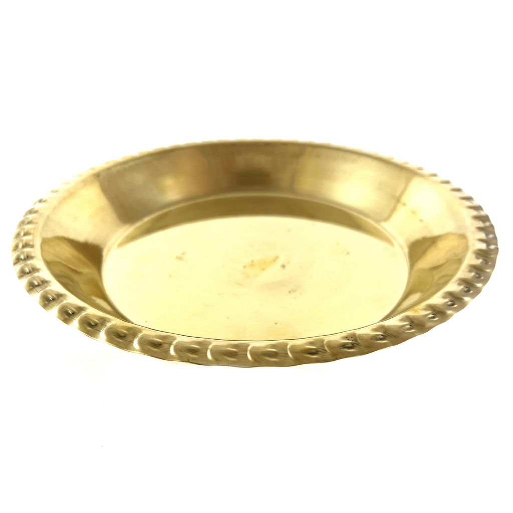 Brass Thali (Pital Thali) – India Sajawat & Puja Hut