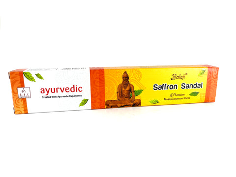 Balaji Saffron Sandal Premium Masala Incense Sticks