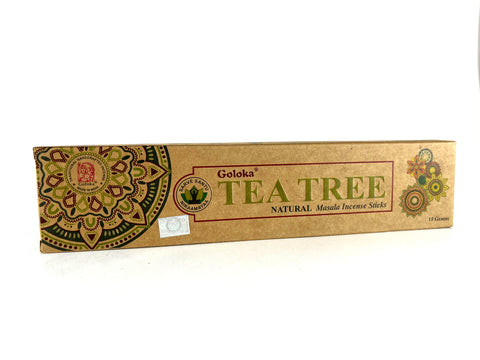 Goloka Tea Tree Natural Masala Incense Sticks