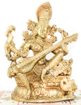 Saraswati Brass Murti