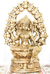 Lakshmi with Kalash Arch
