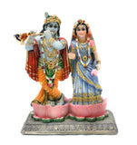 Radha & Krishna on Lotus