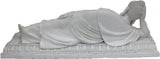 White Sleeping Buddha