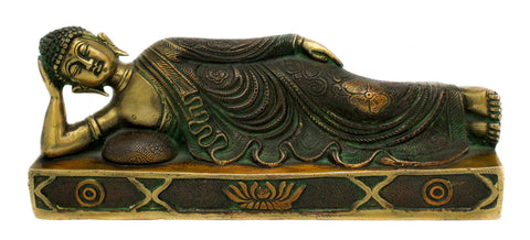 Two Toned Sleeping Buddha