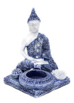 Meditating Buddha with Candle Holder