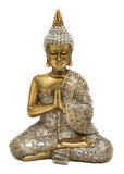Meditating Buddha - Gold & Sparkling