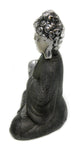 Praying Buddha - Ceramic & Metal
