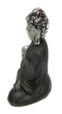Praying Buddha - Ceramic & Metal