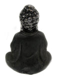 Praying Buddha - Ceramic & Metal