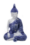 White & Blue Buddha