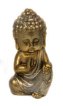 Reciting Baby Buddha - Gold & Sparkling 