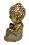 Reciting Baby Buddha - Gold & Sparkling 
