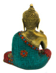 Brass & Tile Work Blessing Buddha
