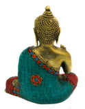 Brass & Tile Work Blessing Buddha