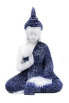 Buddha - White & Blue