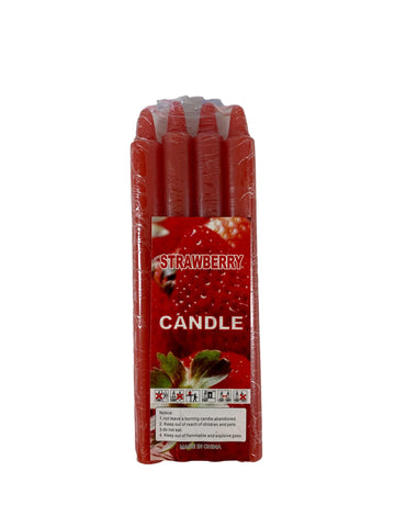 Strawberry Candles