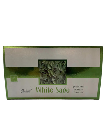 Balaji Incense Sticks White Sage