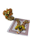 Lord Krishna Mukut & Necklace