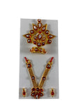 Lord Krishna Mukut & Necklace