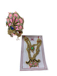 Lord Krishna Mukut & Necklace