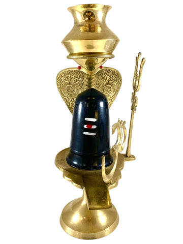 Lingam Statue with Water Pot