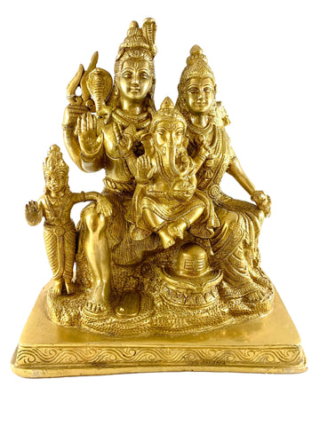 Shiva Full Family Statue