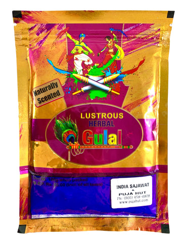 Blue Holi Powder - Lustrous Herbal Gulal