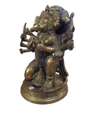 Brass Panch Mukhi Hanuman Statue