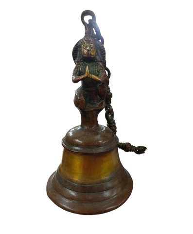 Hanuman Brass Rusted Bell
