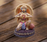 Hanuman with Ram Sita in Heart Resin Statue