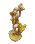 Hanuman Holding Sanjivani Mountain Resin Statue